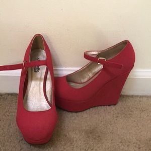 Hot red shoes